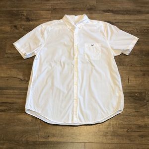 Vineyard Vines White Short Sleeve Shirt - L